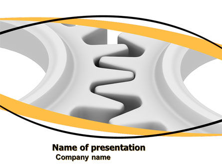 Samenhang PowerPoint Template, Gratis PowerPoint-sjabloon, 05533, Voorzieningen/Industrieel — PoweredTemplate.com