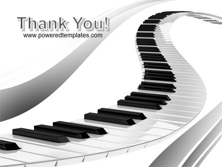 Piano PowerPoint Template, Backgrounds | 05616 | PoweredTemplate.com