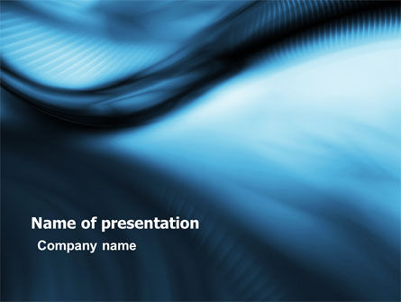午夜蓝PowerPoint模板, 免费 PowerPoint模板, 05717, 抽象/纹理 — PoweredTemplate.com