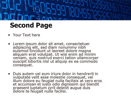 Modello PowerPoint - Tocco digitale, Slide 2, 05760, Tecnologia e Scienza — PoweredTemplate.com