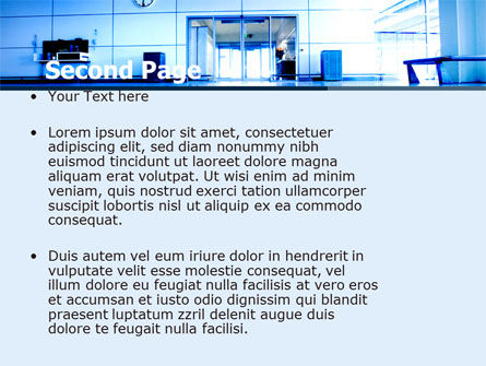 Templat PowerPoint Lorong Masuk, Slide 2, 05784, Bisnis — PoweredTemplate.com