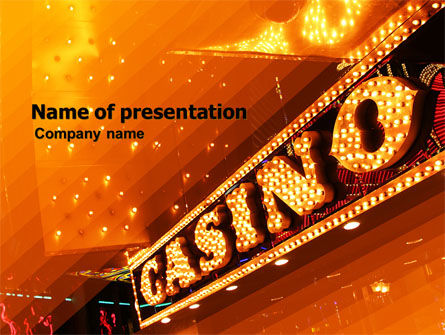 Plantilla de PowerPoint - casino, Gratis Plantilla de PowerPoint, 05811, Profesiones/ Industria — PoweredTemplate.com