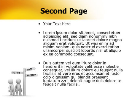 Modello PowerPoint - Passato presente, Slide 2, 05847, Consulenze — PoweredTemplate.com