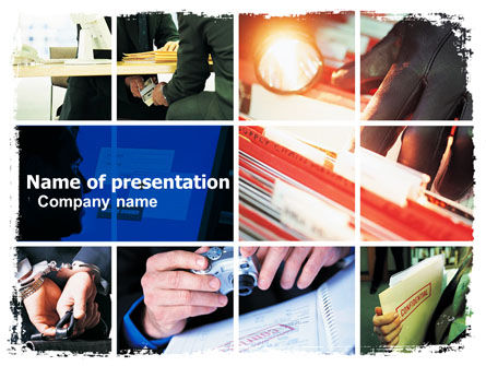 Spionage PowerPoint Template, Gratis PowerPoint-sjabloon, 05859, Carrière/Industrie — PoweredTemplate.com