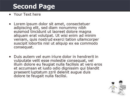 Plantilla de PowerPoint - robo, Diapositiva 2, 05895, Legal — PoweredTemplate.com