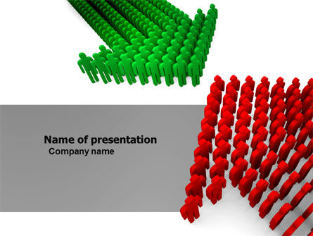 Modelo do PowerPoint - confronto, Grátis Modelo do PowerPoint, 05916, Conceitos de Negócios — PoweredTemplate.com