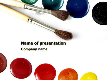 Watercolor PowerPoint Template, Free PowerPoint Template, 05919, Careers/Industry — PoweredTemplate.com