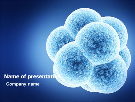 Cell Division PowerPoint Template, Free PowerPoint Template, 05948, Medical — PoweredTemplate.com