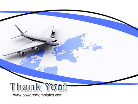 Wide World Air Transportation PowerPoint Template, Backgrounds | 05960 ...