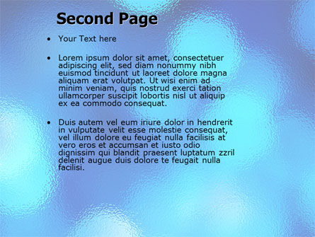 Blur PowerPoint Template, Slide 2, 05992, Abstract/Textures — PoweredTemplate.com