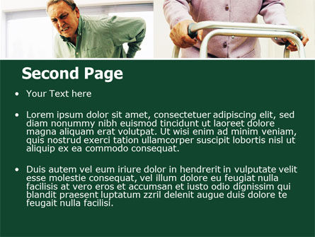Modèle PowerPoint de rhumatisme, Diapositive 2, 06020, Médical — PoweredTemplate.com
