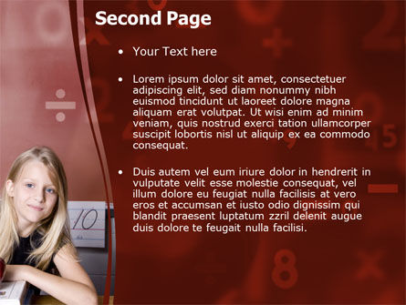 Excellent Pupil In Secondary School PowerPoint Template, Slide 2, 06027, Financial/Accounting — PoweredTemplate.com