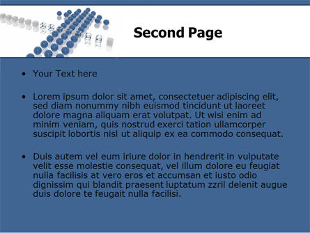 Templat PowerPoint Pergi Melalui, Slide 2, 06028, Konsep Bisnis — PoweredTemplate.com