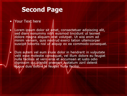 Heart Rhythm PowerPoint Template, Slide 2, 06036, Medical — PoweredTemplate.com