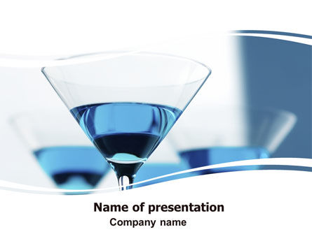 Martini PowerPoint Template, Free PowerPoint Template, 06183, Food & Beverage — PoweredTemplate.com