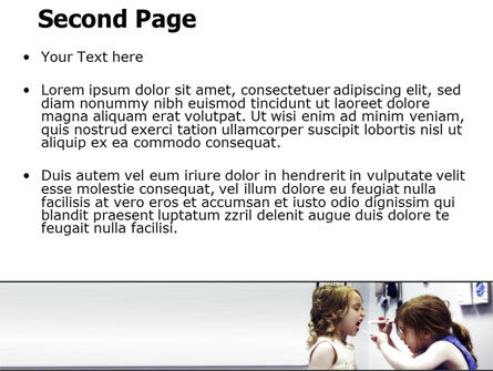 子供の歯の健康 - PowerPointテンプレート, スライド 2, 06232, 医療 — PoweredTemplate.com