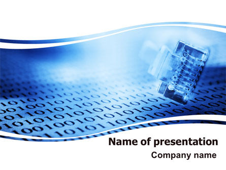 数字生活PowerPoint模板, 免费 PowerPoint模板, 06265, 技术与科学 — PoweredTemplate.com