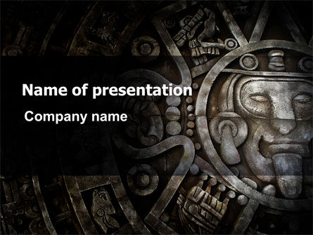 Templat PowerPoint Seni Pra-columbian, Templat PowerPoint, 06272, Art & Entertainment — PoweredTemplate.com