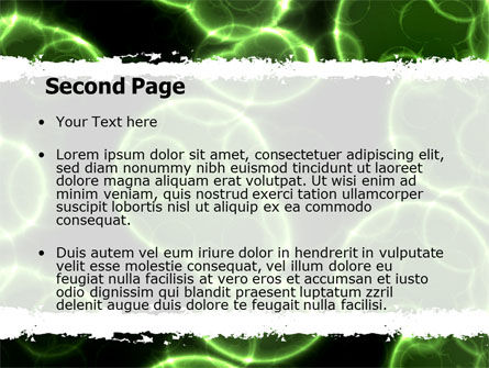 Microorganism PowerPoint Template, Slide 2, 06303, Abstract/Textures — PoweredTemplate.com