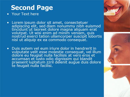 Gezond Leven PowerPoint Template, Dia 2, 06315, Mensen — PoweredTemplate.com