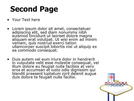 Modèle PowerPoint de panneau d'affichage accueillant, Diapositive 2, 06333, Carrière / Industrie — PoweredTemplate.com