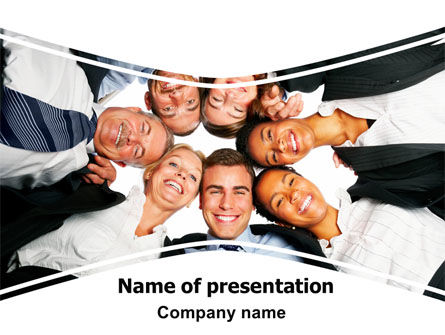 Co-workers PowerPoint Template, Free PowerPoint Template, 06359, Business — PoweredTemplate.com