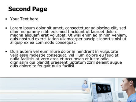 Modello PowerPoint - La ricerca tomografia, Slide 2, 06364, Medico — PoweredTemplate.com