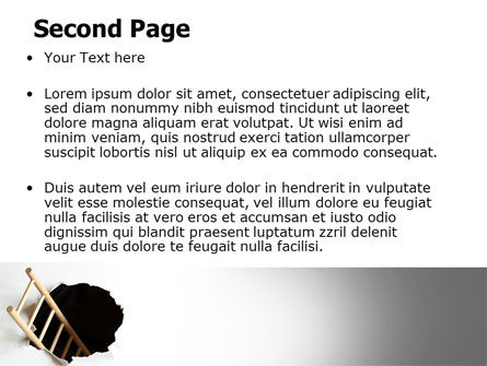 Modèle PowerPoint de échapper, Diapositive 2, 06370, Carrière / Industrie — PoweredTemplate.com