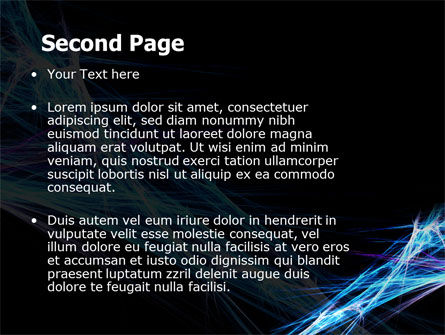 Abstract Web PowerPoint Template, Dia 2, 06382, Abstract/Textuur — PoweredTemplate.com