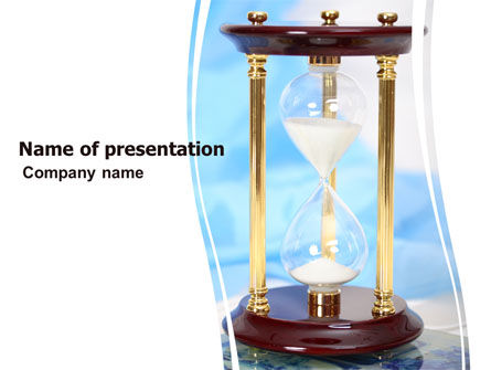 Ancient Hourglass PowerPoint Template, 06392, Consulting — PoweredTemplate.com