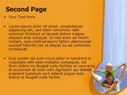 Templat PowerPoint Ayah, Slide 2, 06400, Manusia — PoweredTemplate.com