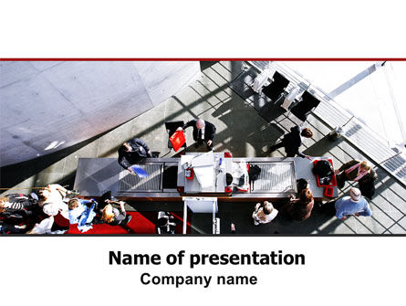 Modello PowerPoint Gratis - La sicurezza dei bagagli, Gratis Modello PowerPoint, 06403, Carriere/Industria — PoweredTemplate.com