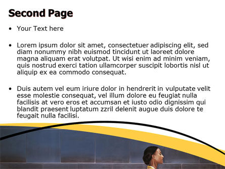 Templat PowerPoint Kerja Petugas, Slide 2, 06405, Konsep Bisnis — PoweredTemplate.com