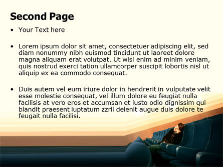 Modèle PowerPoint de film ennuyeux, Diapositive 2, 06420, Consulting — PoweredTemplate.com