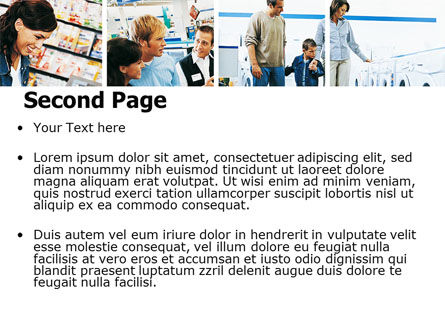 Templat PowerPoint Perdagangan Eceran Alat Listrik, Slide 2, 06427, Konsultasi — PoweredTemplate.com