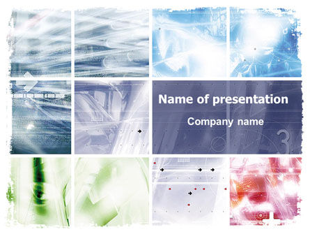 Progressive-technologie PowerPoint Template, Gratis PowerPoint-sjabloon, 06433, Abstract/Textuur — PoweredTemplate.com