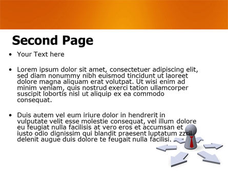 Plantilla de PowerPoint - dirección superior, Diapositiva 2, 06438, Consultoría — PoweredTemplate.com