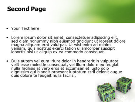 ハードウェア - PowerPointテンプレート, スライド 2, 06474, 技術＆科学 — PoweredTemplate.com