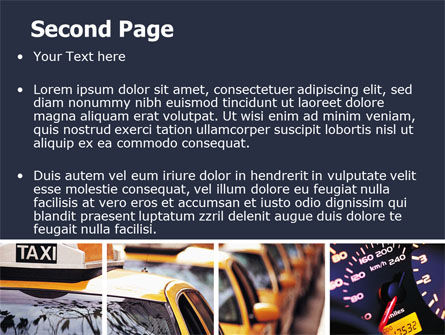 Modello PowerPoint - Traffico cittadino, Slide 2, 06476, Macchine e Trasporti — PoweredTemplate.com