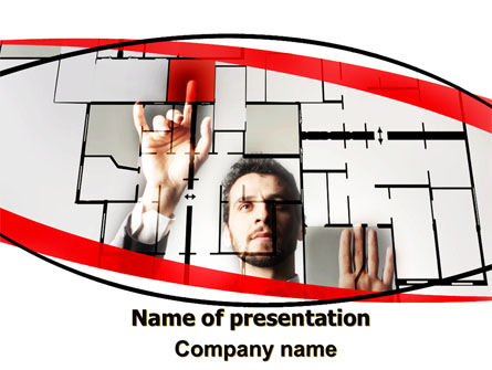 Modelo do PowerPoint - arquiteto trabalho, 06518, Consultoria — PoweredTemplate.com