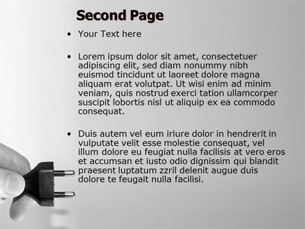 Modello PowerPoint - Elettrico, Slide 2, 06520, Concetti del Lavoro — PoweredTemplate.com