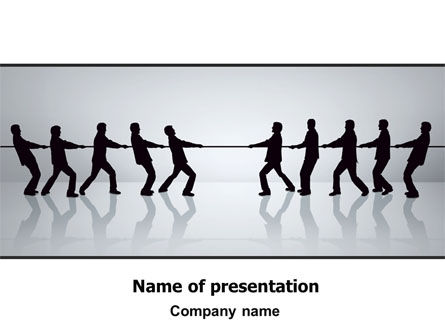 Modelo do PowerPoint - luta de negócios, Grátis Modelo do PowerPoint, 06522, Consultoria — PoweredTemplate.com