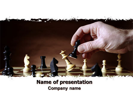 Chess Tactics PowerPoint Template, Free PowerPoint Template, 06544, Business Concepts — PoweredTemplate.com