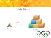 Olympic Games Rings PowerPoint Template, Backgrounds | 06569