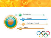 Olympic Games Rings PowerPoint Template, Backgrounds | 06569