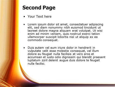 Modèle PowerPoint de gradient abstrait, Diapositive 2, 06575, Abstrait / Textures — PoweredTemplate.com