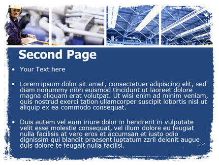 Industrie-werkstatt PowerPoint Vorlage, Folie 2, 06603, Technologie & Wissenschaft — PoweredTemplate.com