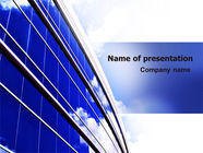 Blue Glass Skyscraper - Free Presentation Template for Google Slides ...