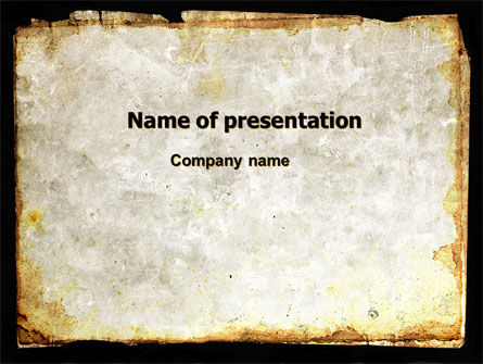 Plantilla de PowerPoint - fondo oxidado, Gratis Plantilla de PowerPoint, 06808, Abstracto / Texturas — PoweredTemplate.com