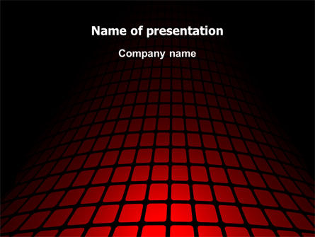 曲率PowerPoint模板, 免费 PowerPoint模板, 06854, 抽象/纹理 — PoweredTemplate.com